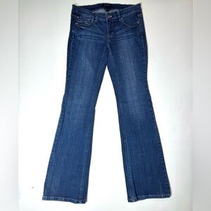 White House Black Market Blue Flare Jeans